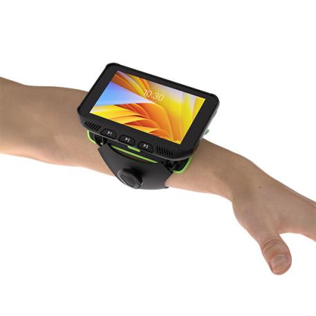 Zebra - Handheld device wrist mount - extra large - with single dial strap, for wearing over jacket - for Zebra WT5400, WT6400 - 1