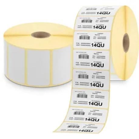 Zebra Z-Ultimate 3000T - Polyester - glossy - permanent adhesive - white - 25.4 x 50.8 mm 30960 label(s) (12 roll(s) x 2580) tape - for Zebra DA402, GX420; GK Series GK420; G-Series GC420; TLP 2722, 28XX, 3742, 38XX - 1