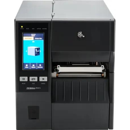 Zebra ZT400 Series ZT421 - Label printer - direct thermal  /  thermal transfer - Roll (17.8 cm) - 300 dpi - up to 254 mm / sec - USB 2.0, LAN, serial, USB host, Bluetooth 4.1 - tear bar - 0
