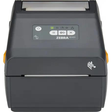 Thermal Transfer Printer  74/300M  ZD421, Healthcare, 203 dpi, USB, USB Host, Modular Connectivity Slot, 802,11ax, BT5,3, ROW, E - 0