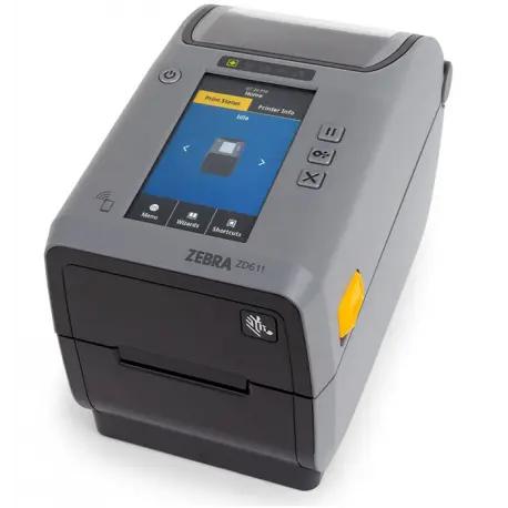 Thermal Transfer Printer  74M  ZD611R, Color Touch LCD_ 300 dpi, USB, USB Host, Ethernet, 802.11ac, BT4, All Countries Except US - 0