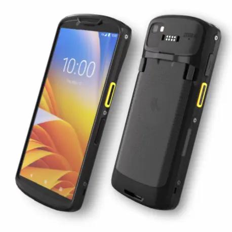 Zebra TC58 - Data collection terminal - rugged - Android - 128 GB - 6" colour (1080 x 2160) - rear camera + front camera - barcode reader - (2D imager) - USB host - microSD slot - Bluetooth, NFC, Wi-Fi 6E - 5G, 3G, 4G - LTE - TAA Compliant - 0