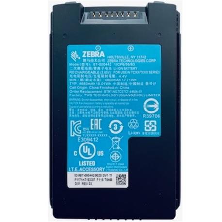 Zebra - Handheld battery - wireless charging with PowerPrecision Plus - Lithium Ion - 4400 mAh - 0