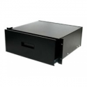 StarTech.com 4U Black Steel Storage Drawer for 19in Racks and Cabinets - Rack storage drawer - 4U - 4UDRAWER - Rack storage drawer - 4U - for P / N: CABSCRWS1224, RK2537BKM, RK3236BKF, RK4236BKB, RK4242BK24, RK4242BK30, RKQMCAB12V2
