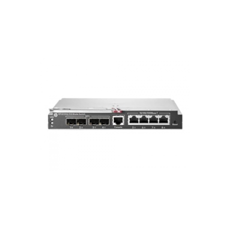 HPE 6125G / XG Ethernet Blade Switch - Switch - Managed - 4 x 10 / 100 / 1000 + 4 x Gigabit SFP / 10 Gigabit SFP+ - plug-in module - for ProLiant c3000 - 0