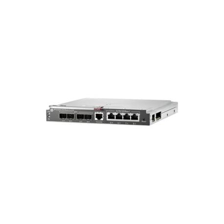 HPE 6125G / XG Ethernet Blade Switch - Switch - Managed - 4 x 10 / 100 / 1000 + 4 x Gigabit SFP / 10 Gigabit SFP+ - plug-in module - for ProLiant c3000 - 2