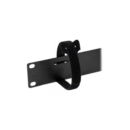 StarTech.com Hook and Loop Cable Management Panel for Racks - 1U - Rack cable management panel - black - 1U - 19" - for P / N: RACK-18U-20-WALL-OA, RACK-21U-20-WALL-OA, RACK-24U-20-WALL-OA, RK3236BKF, RKQMCAB12V2 - 4
