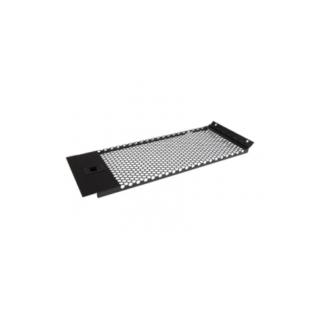 StarTech.com 4U Hinged Blanking Panel - Vented Server Rack Panel - Tool-less Installation - TAA Compliant Filler Rack Panel (RKPNLHV4U) - Rack blanking panel - black - 4U - 19" - for P / N: RK2433BKM, RK2537BKM, RK3236BKF, RK4236BKB, RK4242BK24, RK4242BK30, RKQMCAB12V2 - 1