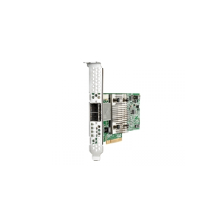 HPE H241 Smart Host Bus Adapter - Storage controller - 8 Channel - SATA 6Gb / s  /  SAS 12Gb / s - low profile - RAID 0, 1, 5 - PCIe 3.0 x8 - for HPE D3710; Apollo 4510 Gen9; ProLiant DL20 Gen9, ML10 Gen9, ML30 Gen9, XL230a Gen9 - 0
