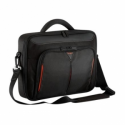 Targus Classic Clamshell - Notebook carrying case - 14" - black, red