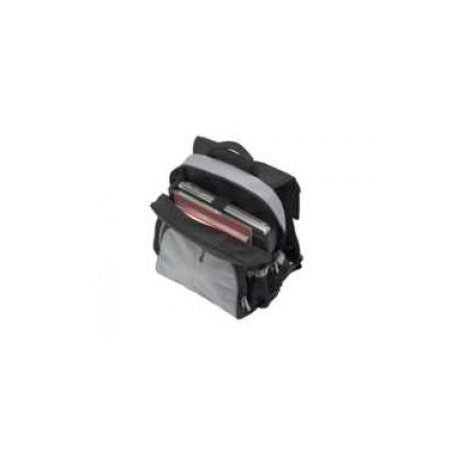Targus Essential - Notebook carrying backpack - 15.4" - 16" - grey, black - 0
