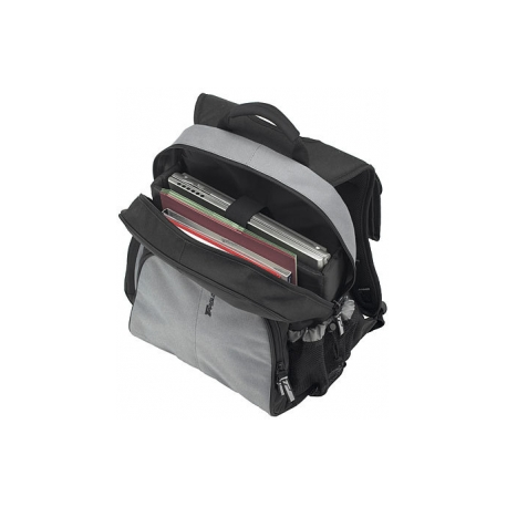 Targus Essential - Notebook carrying backpack - 15.4" - 16" - grey, black - 3