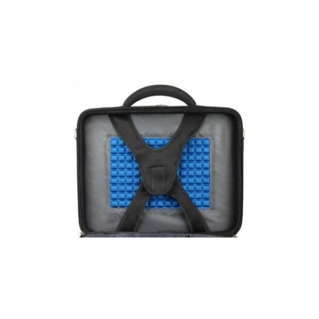 Natec BOXER - Notebook carrying case - 15.6" - black - 1