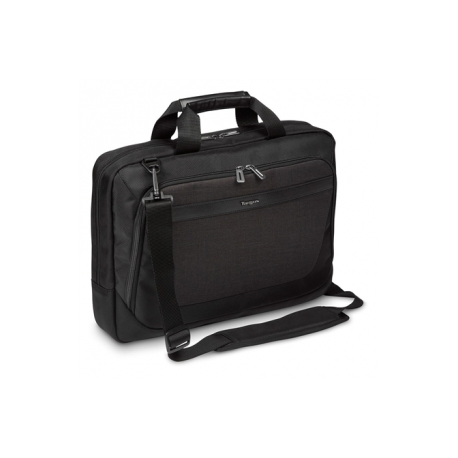 Targus CitySmart Slimline Topload - Notebook carrying case - 14" - 15.6" - grey, black - 0