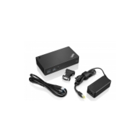 Lenovo ThinkPad USB 3.0 Pro Dock - Docking station - (USB) - GigE - 45 Watt - for Thinkpad 13; ThinkPad E47X; E57X; L460; P40 Yoga; T460; X1 Carbon; X1 Tablet; X1 Yoga - 1