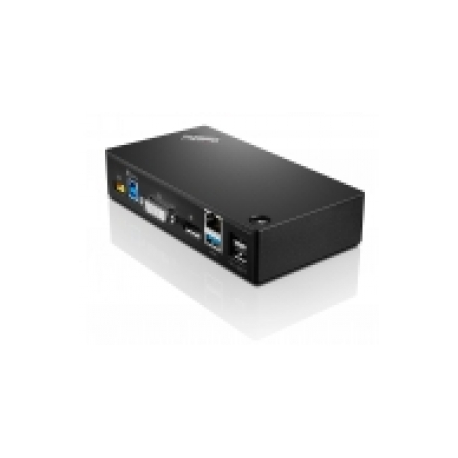 Lenovo ThinkPad USB 3.0 Pro Dock - Docking station - (USB) - GigE - 45 Watt - for Thinkpad 13; ThinkPad E47X; E57X; L460; P40 Yoga; T460; X1 Carbon; X1 Tablet; X1 Yoga - 3