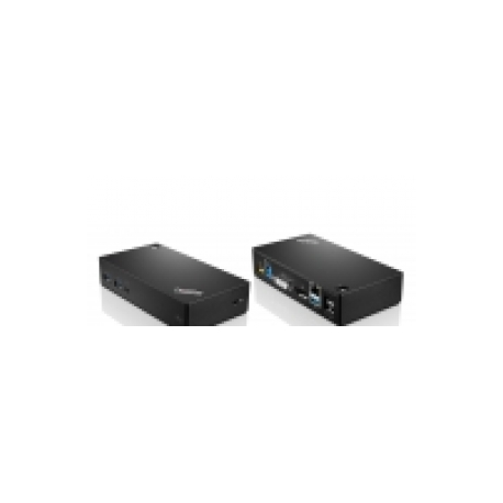 Lenovo ThinkPad USB 3.0 Pro Dock - Docking station - (USB) - GigE - 45 Watt - for Thinkpad 13; ThinkPad E47X; E57X; L460; P40 Yoga; T460; X1 Carbon; X1 Tablet; X1 Yoga - 4