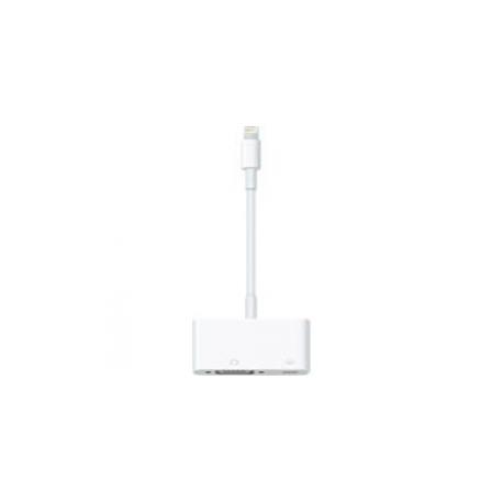 Apple - Adapter cable - VGA - Lightning male to DB-15 female - for iPad / iPhone / iPod (Lightning) - 0