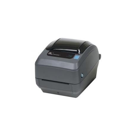 Zebra GK Series GK420t - Label printer - direct thermal  /  thermal transfer - Roll (10.8cm) - 203 dpi - up to 127 mm / sec - USB, LAN - 0