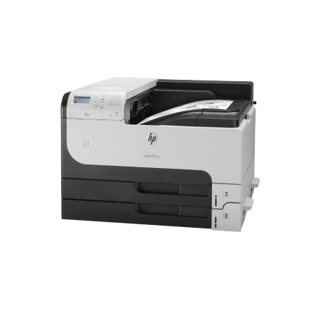 HP LaserJet Enterprise 700 Printer M712dn - Printer - B / W - Duplex - laser - A3 / Ledger - 1200 dpi - up to 41 ppm - capacity: 600 sheets - USB, Gigabit LAN, USB host - 1