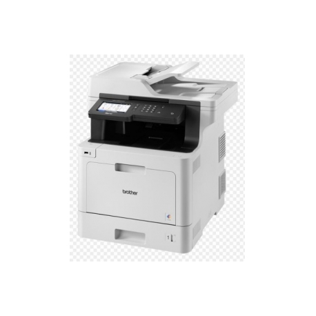 Brother MFC-L8900CDW - Multifunction printer - colour - laser - 215.9 x 355.6 mm (original) - A4 / Legal (media) - up to 31 ppm (copying) - up to 31 ppm (printing) - 300 sheets - 33.6 Kbps - USB 2.0, Gigabit LAN, Wi-Fi(n), USB host, NFC - with 3 years On-site SWAP-service - 0
