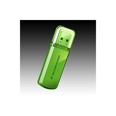 SILICON POWER Helios 101 - USB flash drive - 16 GB - USB 2.0 - apple green - 0