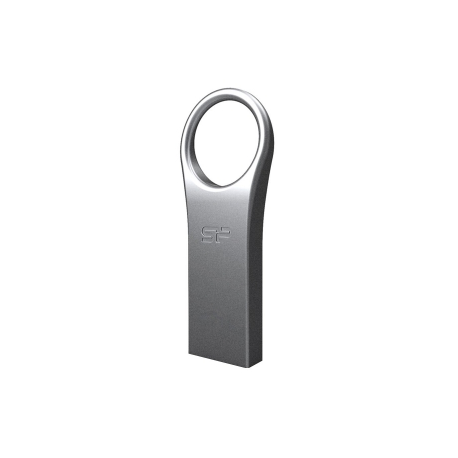 SILICON POWER Firma F80 - USB flash drive - 16 GB - USB 2.0 - silver grey - 0