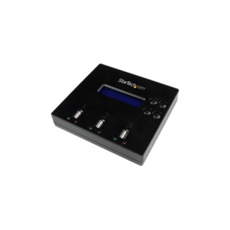 StarTech.com 1:2 Standalone USB Duplicator and Eraser - Memory Stick Cloner - USB 2.0 Flash Drive Copier  /  Thumb Eraser (USBDUP12) - USB drive duplicator - 2 bays - for P / N: SVA5H2NEUA - 0