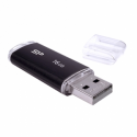 SILICON POWER Ultima U02 - USB flash drive - 16 GB - USB 2.0 - black