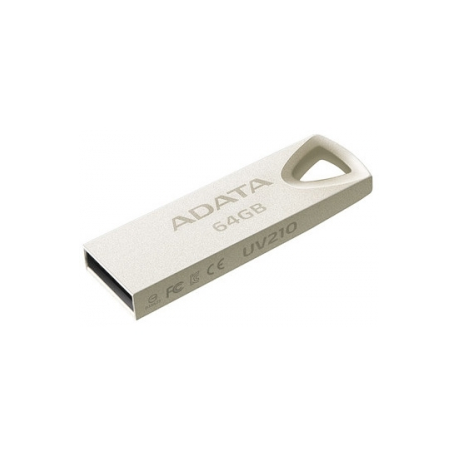 ADATA UV210 - USB flash drive - 64 GB - USB 2.0 - golden - 7