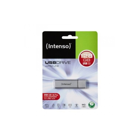 Intenso Ultra Line - USB flash drive - 128 GB - USB 3.0 - silver - 0