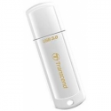 Transcend JetFlash 730 - USB flash drive - 128 GB - USB 3.0 - white