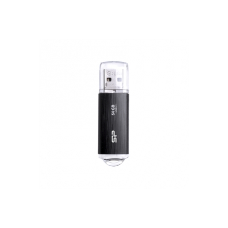 SILICON POWER Blaze B02 - USB flash drive - 64 GB - USB 3.1 - black - 0