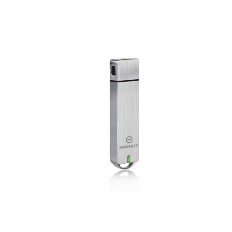 IronKey Basic S1000 - USB flash drive - encrypted - 64 GB - USB 3.0 - FIPS 140-2 Level 3 - TAA Compliant - 1