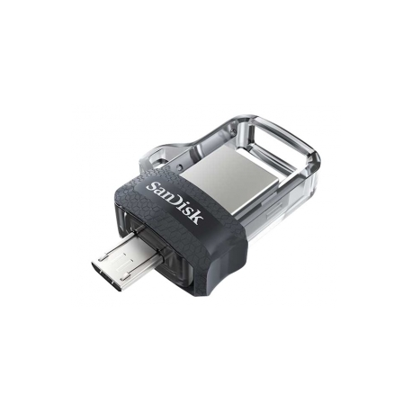 SanDisk Ultra Dual - USB flash drive - 64 GB - USB 3.0 / micro USB - 3