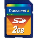 Transcend - Flash memory card - 2 GB - SD