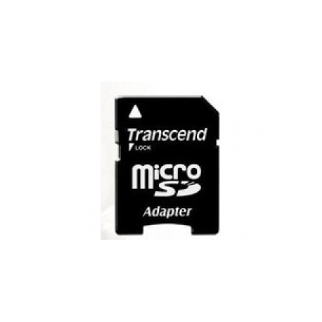 Transcend - Flash memory card (microSDHC to SD adapter included) - 16 GB - Class 10 - microSDHC - 0