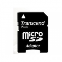 Transcend - Flash memory card (microSDHC to SD adapter included) - 16 GB - Class 10 - microSDHC