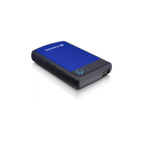 Transcend StoreJet 25H3B - Hard drive - 2 TB - external (portable) - 2.5" - USB 3.0 - 0