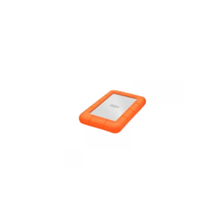 LaCie Rugged Mini - Hard drive - 4 TB - external (portable) - USB 3.0 - 5400 rpm - 0