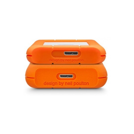 LaCie Rugged Mini - Hard drive - 4 TB - external (portable) - USB 3.0 - 5400 rpm - 4