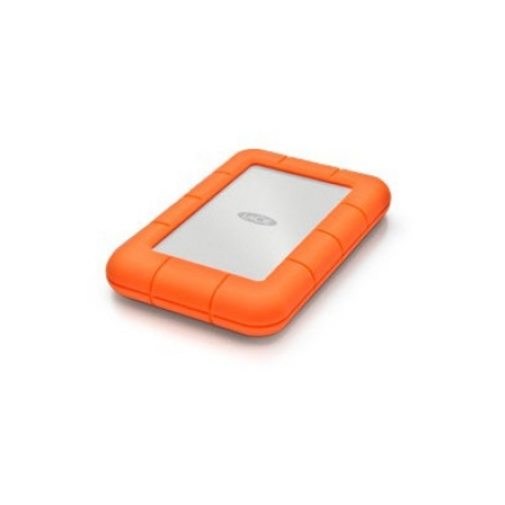 LaCie Rugged Mini - Hard drive - 4 TB - external (portable) - USB 3.0 - 5400 rpm - 8