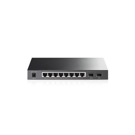 TP-LINK TL-SG2210P 8-Port Gigabit Smart PoE Switch with 2 SFP Slots - Switch - Managed - 8 x 10 / 100 / 1000 + 2 x SFP - desktop - PoE (53 W) - 2