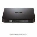D-Link GO-SW-16G - Switch - unmanaged - 16 x 10 / 100 / 1000 - desktop