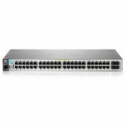 HPE Aruba 2530-48G-PoE+ - Switch - Managed - 48 x 10/100/1000 (PoE+) + 4 x Gigabit SFP - desktop, rack-mountable, wall-mountable - PoE+