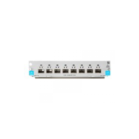 HPE - Expansion module - Gigabit Ethernet / 10 Gigabit SFP+ x 8 - for HPE Aruba 5406R 16-port SFP+, 5406R 8-port 1 / 2.5 / 5 / 10GBASE-T PoE+ / 8-port SFP+ - 0