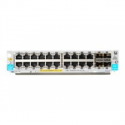 HPE - Expansion module - Gigabit Ethernet (PoE+) x 20 + Gigabit Ethernet  /  10 Gigabit SFP+ x 4 - for HPE Aruba 5406R, 5406R 16, 5406R 44, 5406R 8-port, 5406R zl2, 5412R, 5412R 92, 5412R zl2