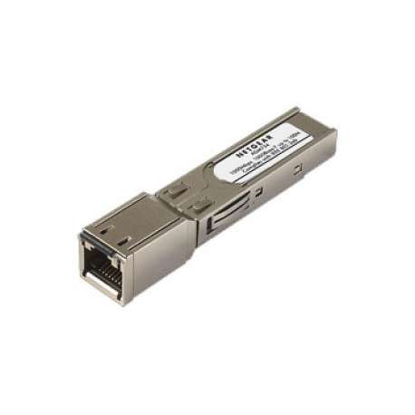 NETGEAR ProSafe AGM734 - SFP (mini-GBIC) transceiver module - GigE - 1000Base-T - RJ-45 - 0