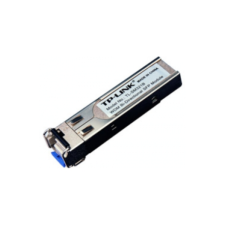 TP-LINK TL-SM321B - SFP (mini-GBIC) transceiver module - GigE - 1000Base-BX - LC / UPC single-mode - up to 10 km - 1310 (TX) / 1550 (RX) nm - 0