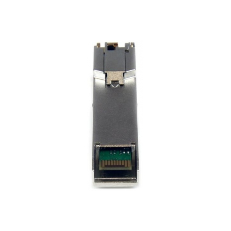 StarTech.com Cisco SFP-GE-T Compatible SFP Module, 1000BASE-T, SFP to RJ45 Cat6 / Cat5e, 10 / 100 / 1000 Mbps, RJ-45 (Copper) 100m, Cisco IE3400, IE3300, IE3200, 1000MbE Mini GBIC Transceiver - Lifetime Warranty (SFPC1110) - SFP (mini-GBIC) transceiver module - GigE - 1000Base-TX - RJ-45 - up to 100 m - for P / N: MCM1110SFP - 3